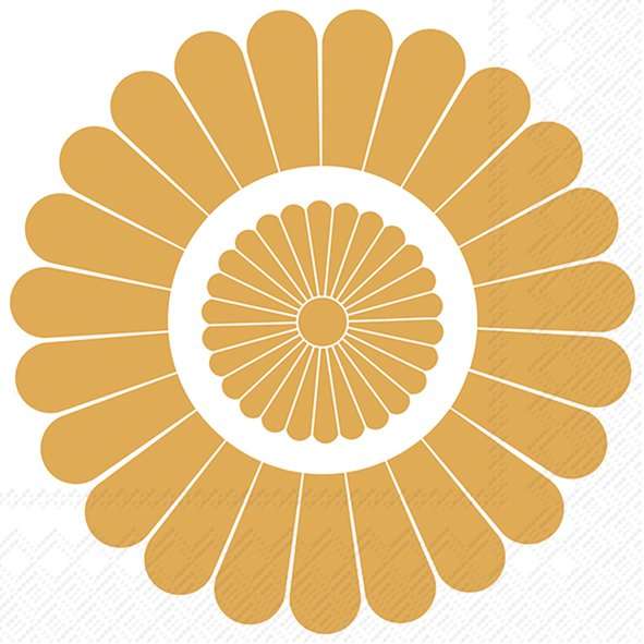 Fleur Yellow | Lunch Napkins