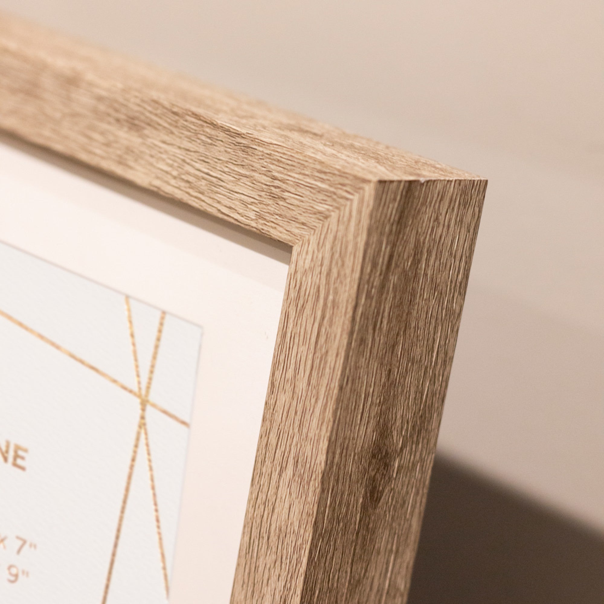 Gallery Photo Frame | Rustic Oak