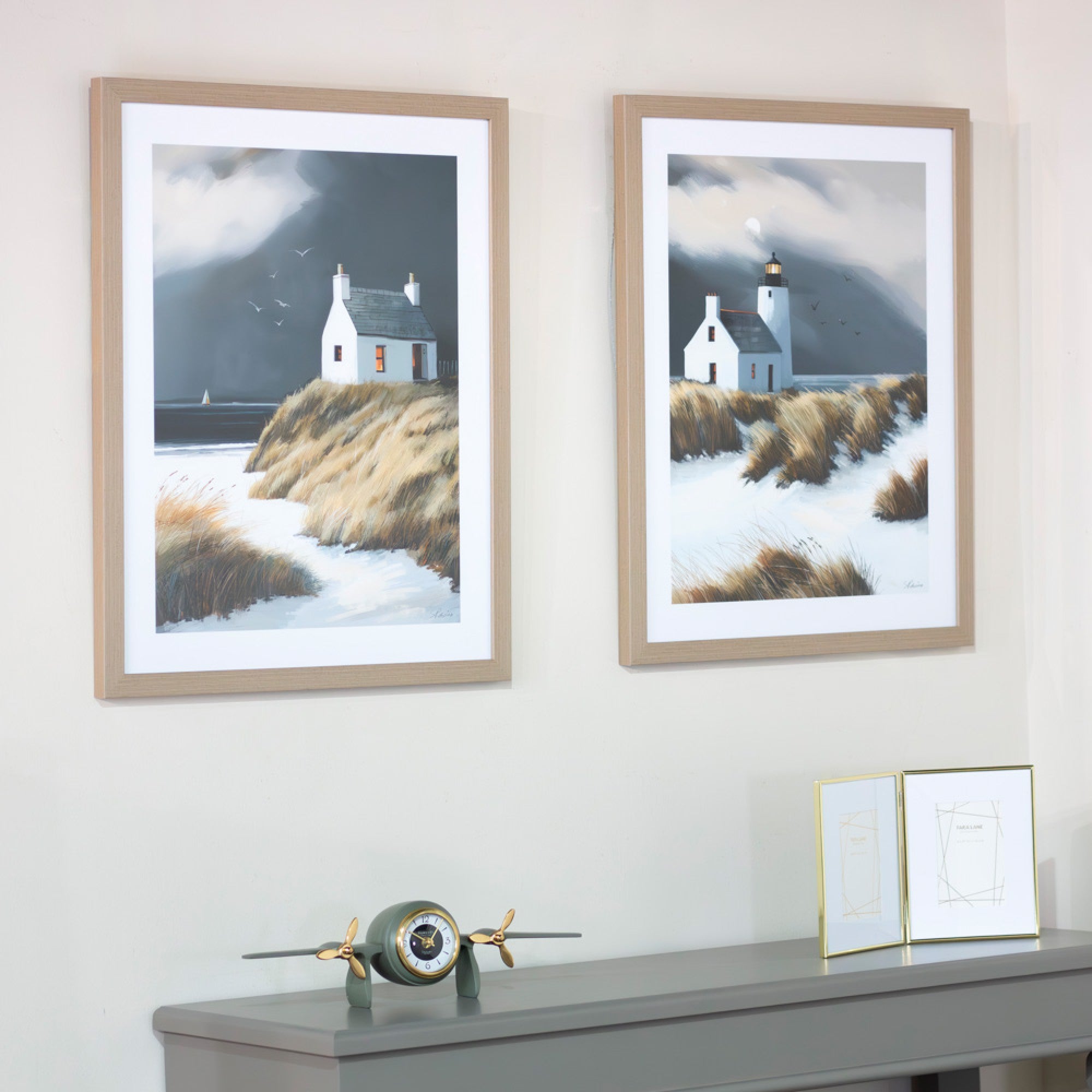Framed Canvas Beyond The Dunes | 2 asst