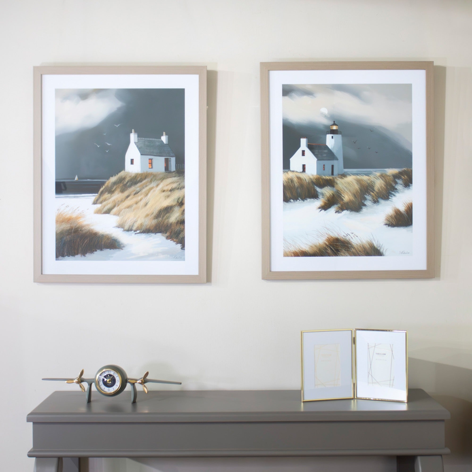 Framed Canvas Beyond The Dunes | 2 asst