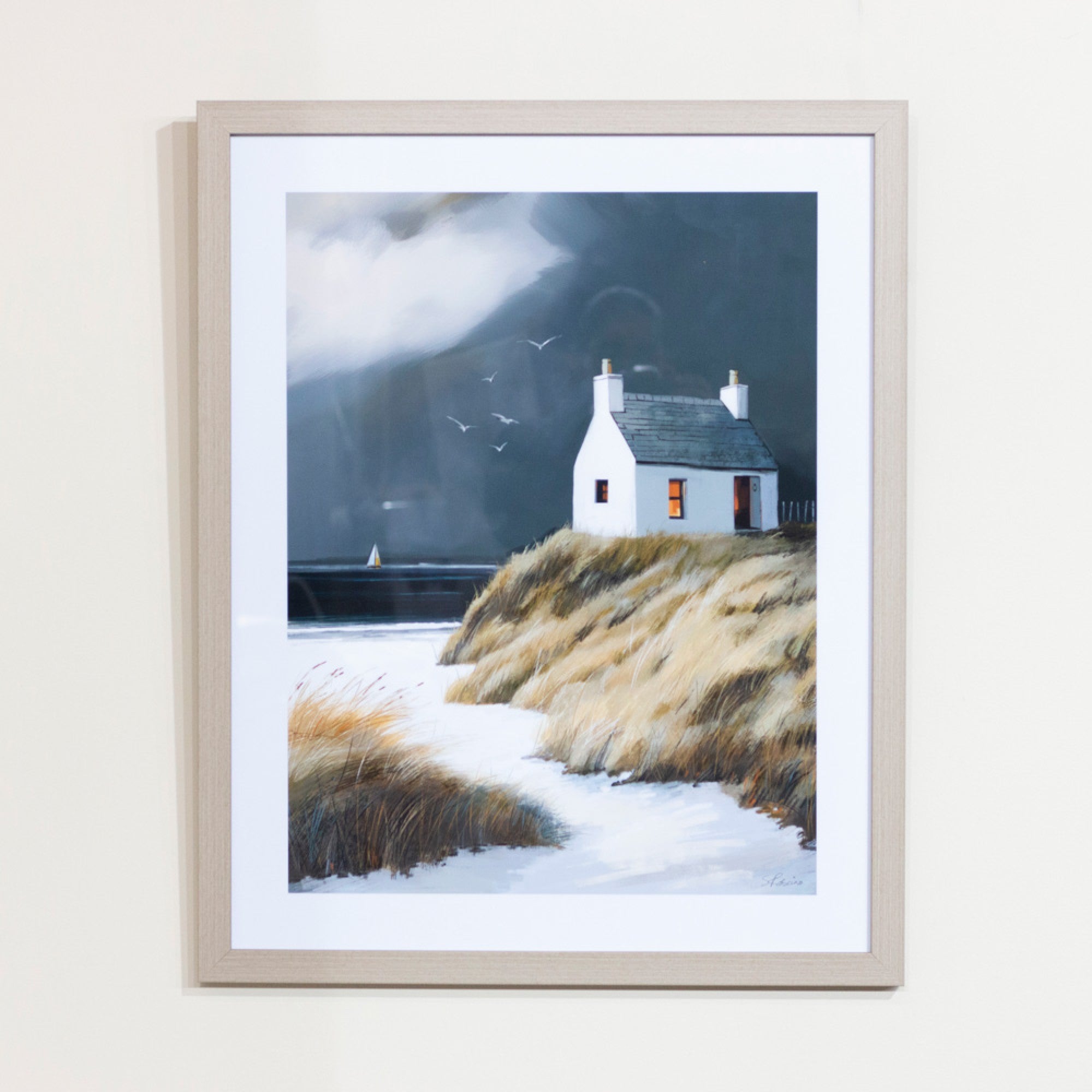 Framed Canvas Beyond The Dunes | 2 asst