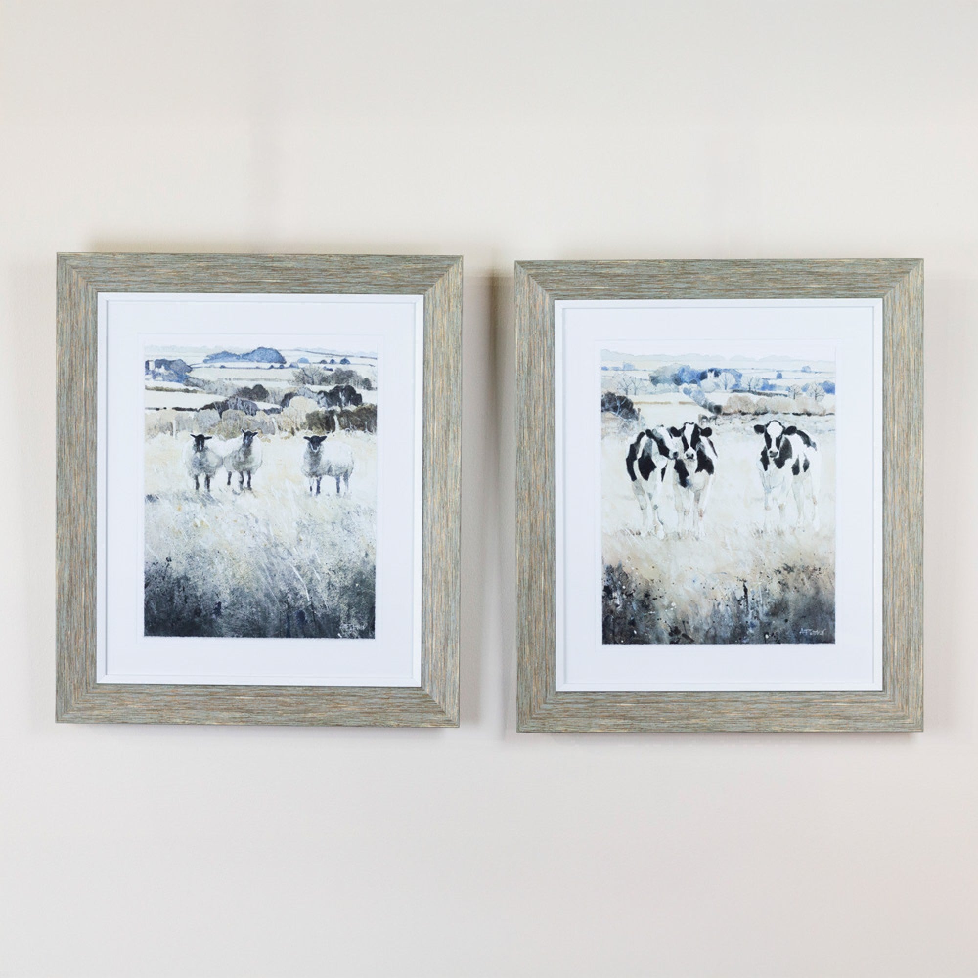 Framed Print Curious Chatter | 2 asst