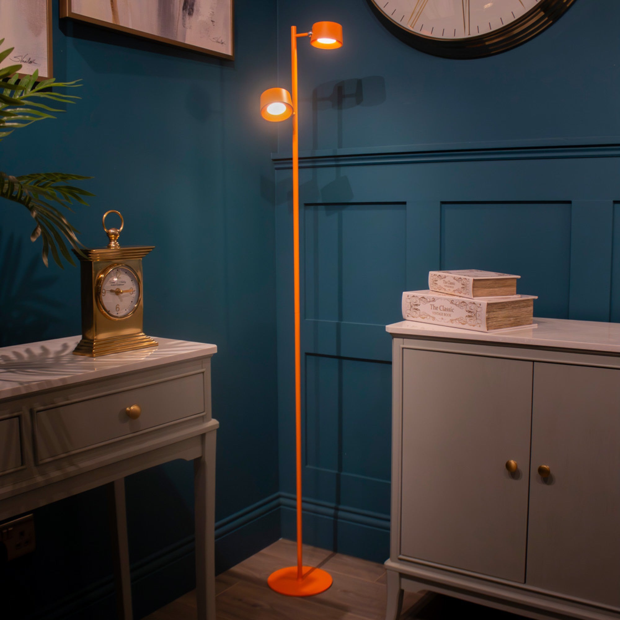 Cosmo USB Rechargeable | Floor Lamp Orange
