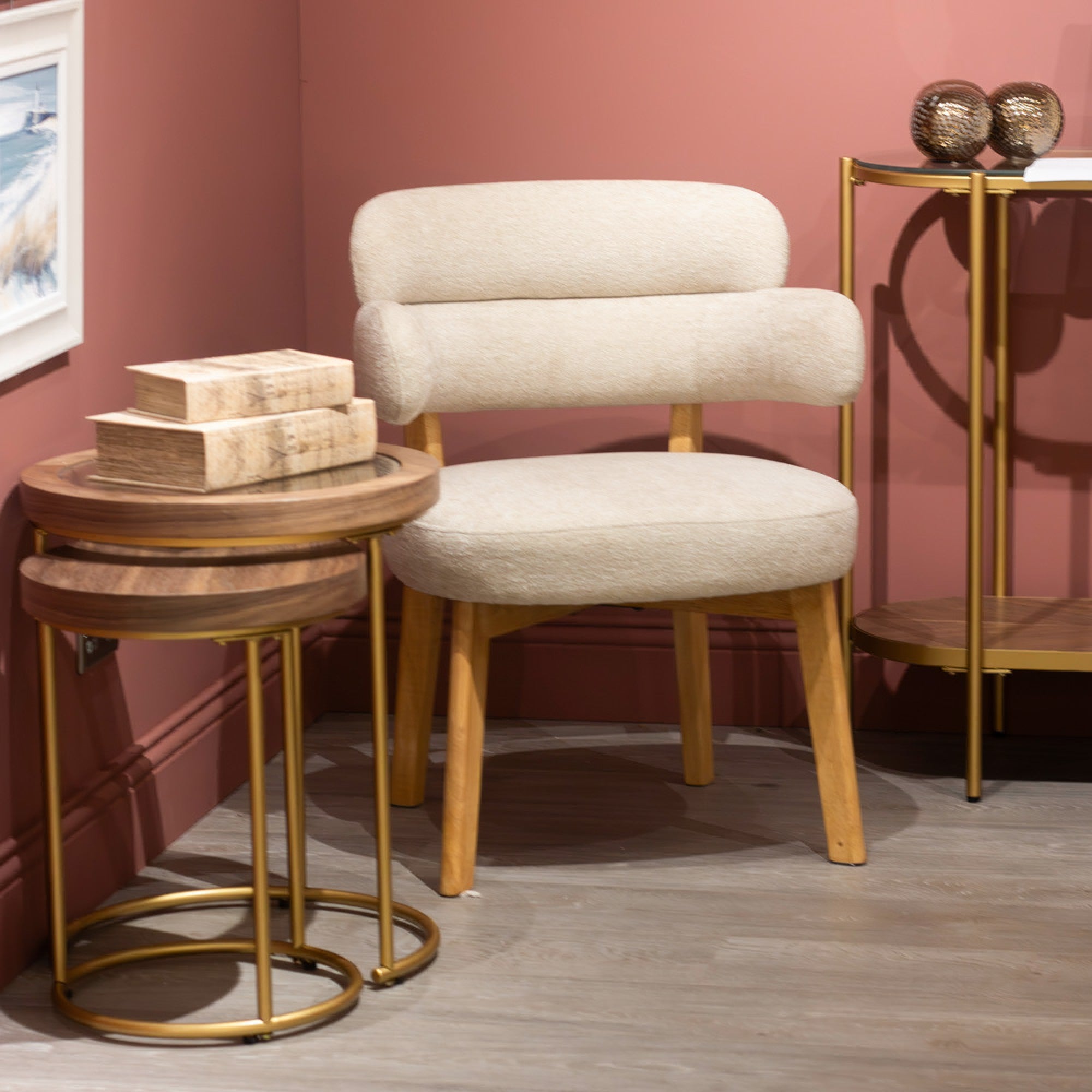 Yvonne Chair | Ivory