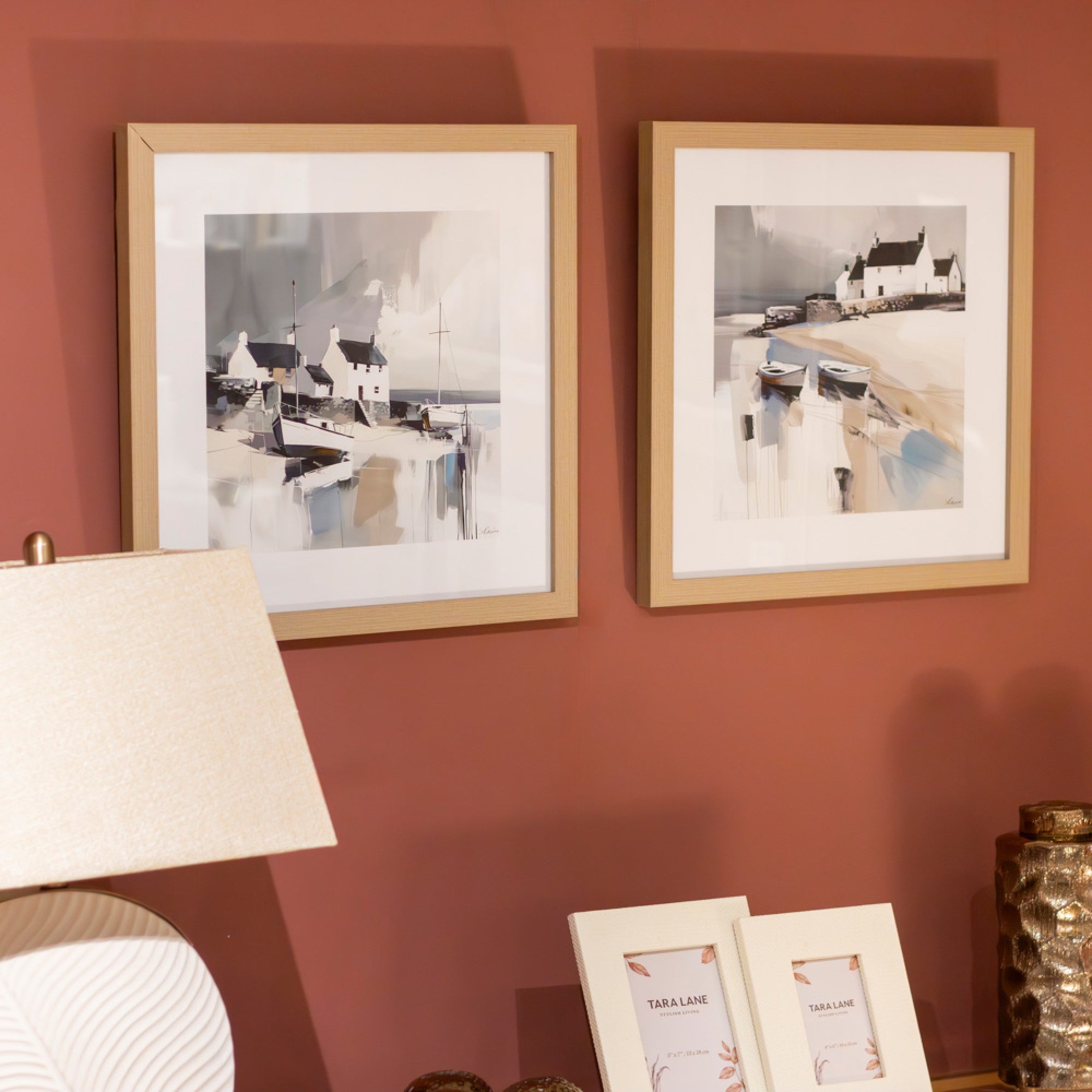 Framed Print Waters Edge/Sea Spirit | 2 asst