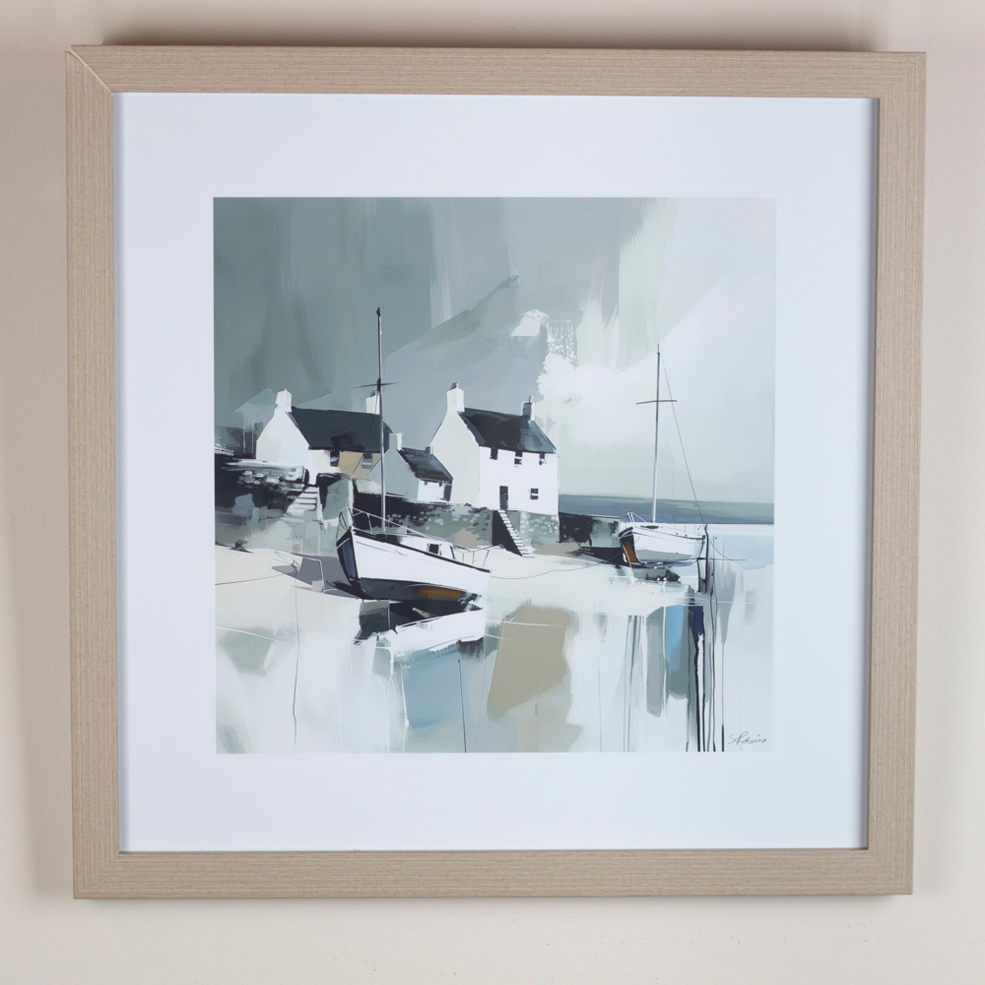 Framed Print Waters Edge/Sea Spirit | 2 asst