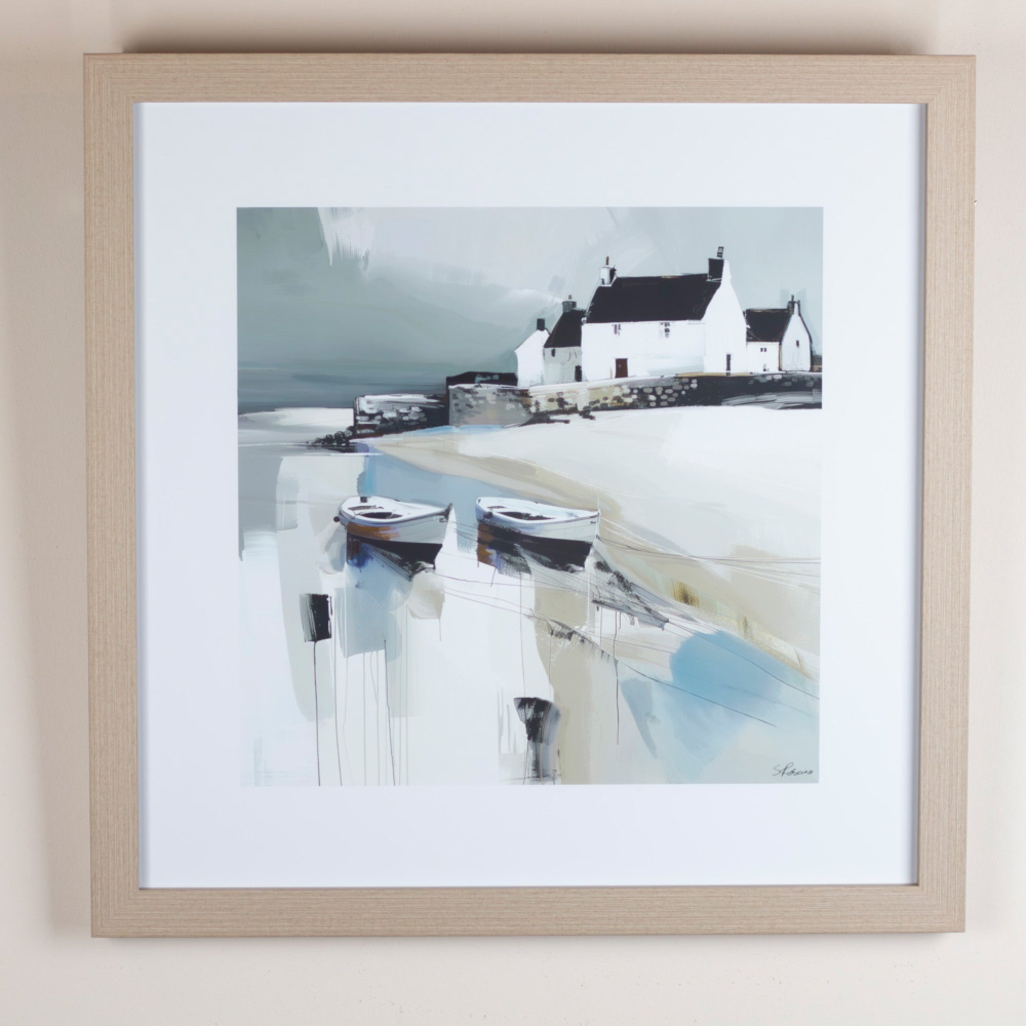 Framed Print Waters Edge/Sea Spirit | 2 asst