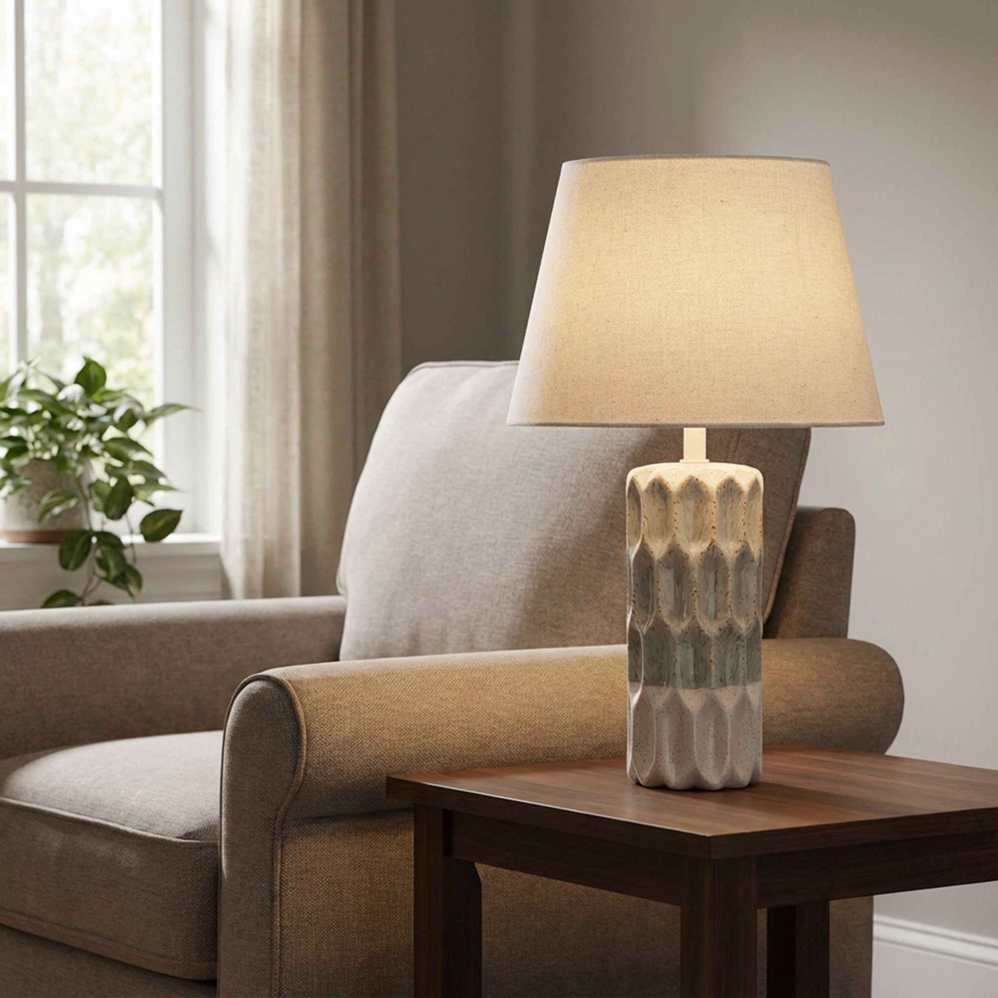 Presley Ceramic Table Lamp | 41cm