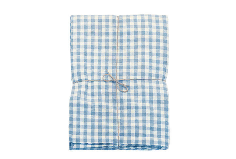 Gingham Tablecloth | Blue