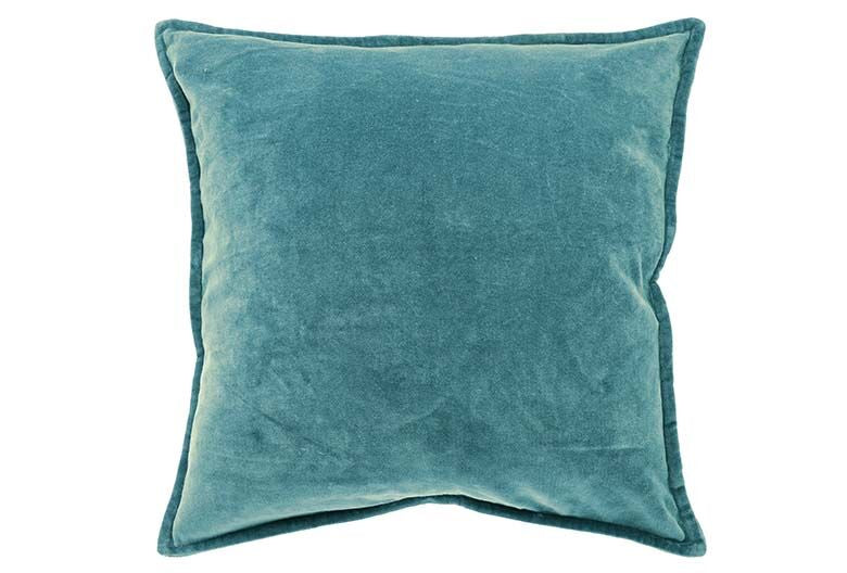 Washed Velvet Cushion | Olive/Rosewood/Saffron/Smoke Blue/Taupe