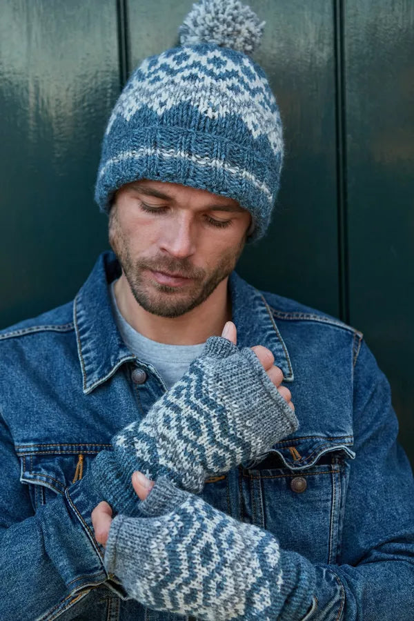 Mens Jorvik Wristwarmer Steel