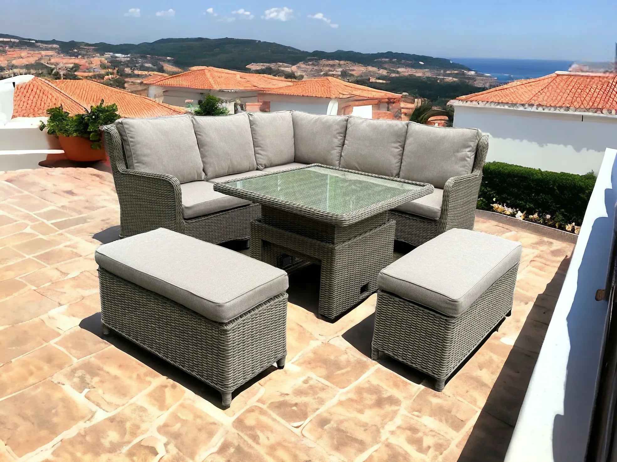 Albie 672 | Outdoor Lounge/Dining Set