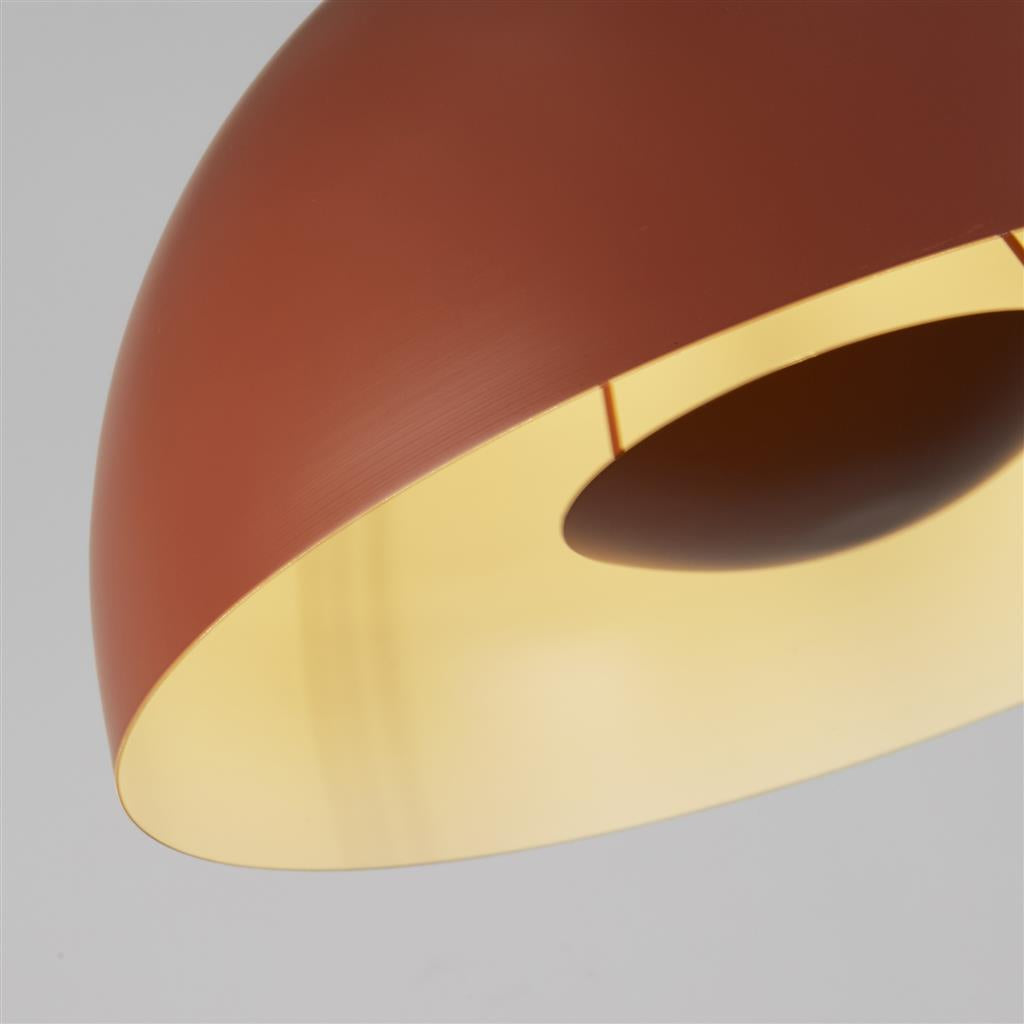 Mars 1 Lt Pendant | Burnt Orange