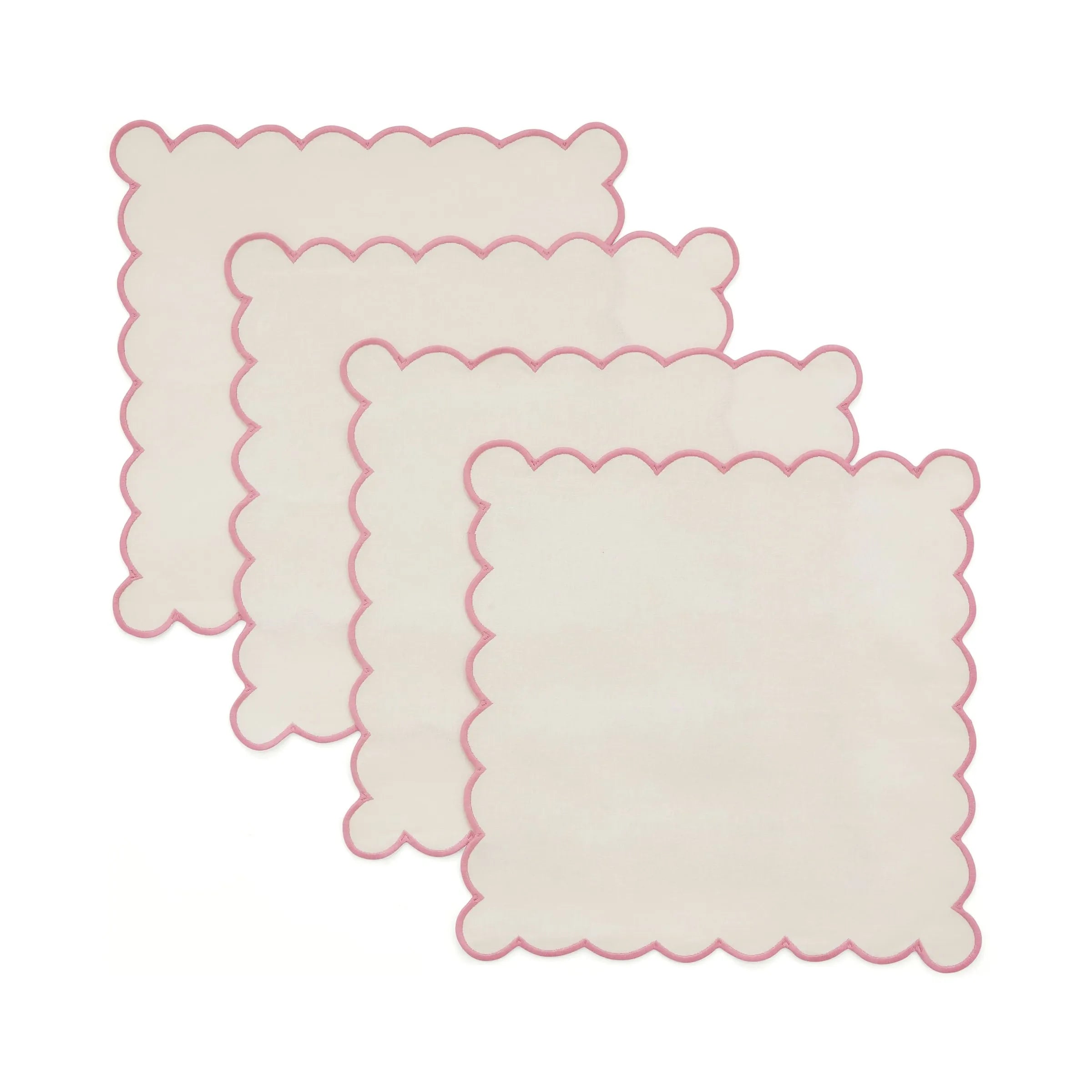 Land & Shore | Scallop Napkins Set of 4