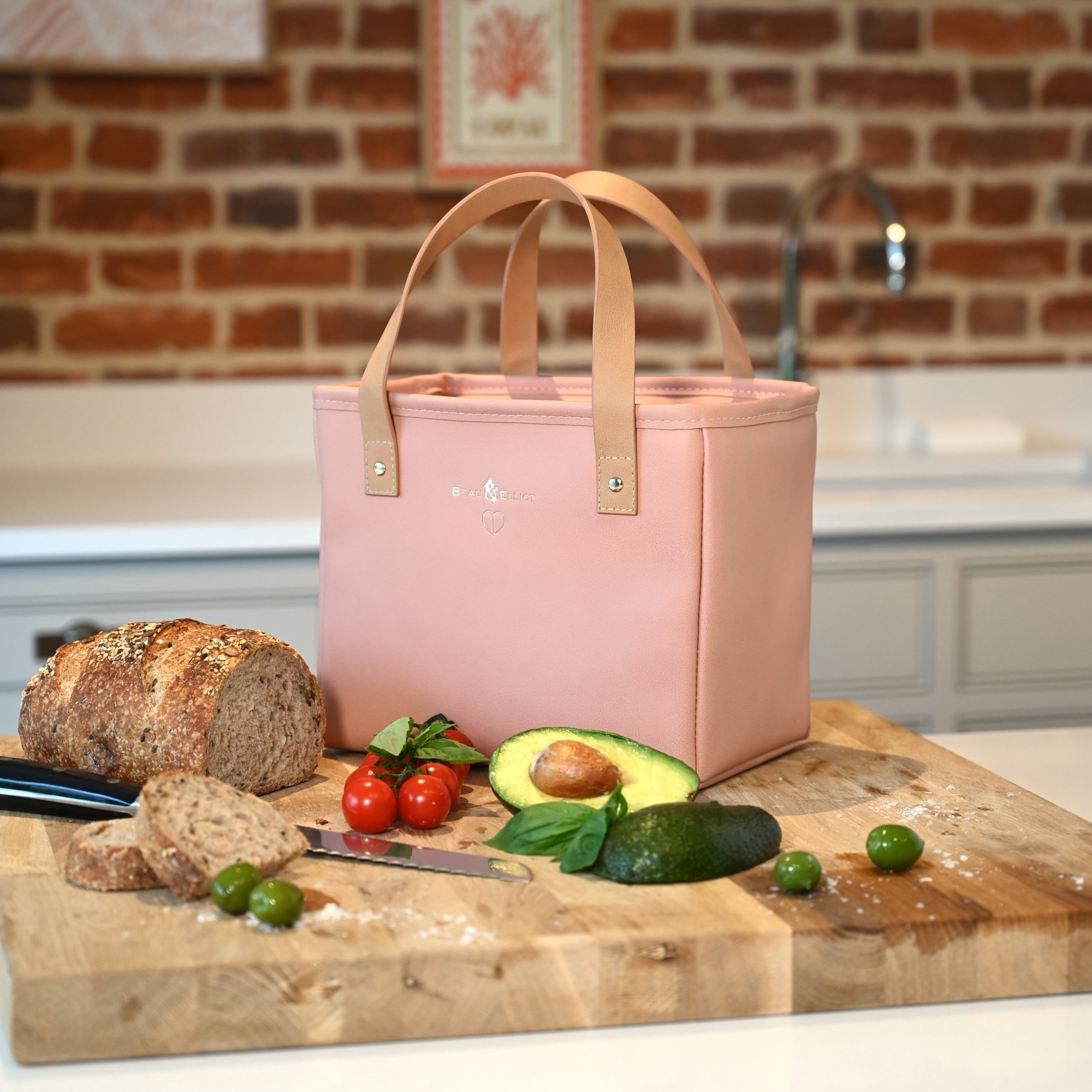 B&E Lexington Blush | Lunch bag