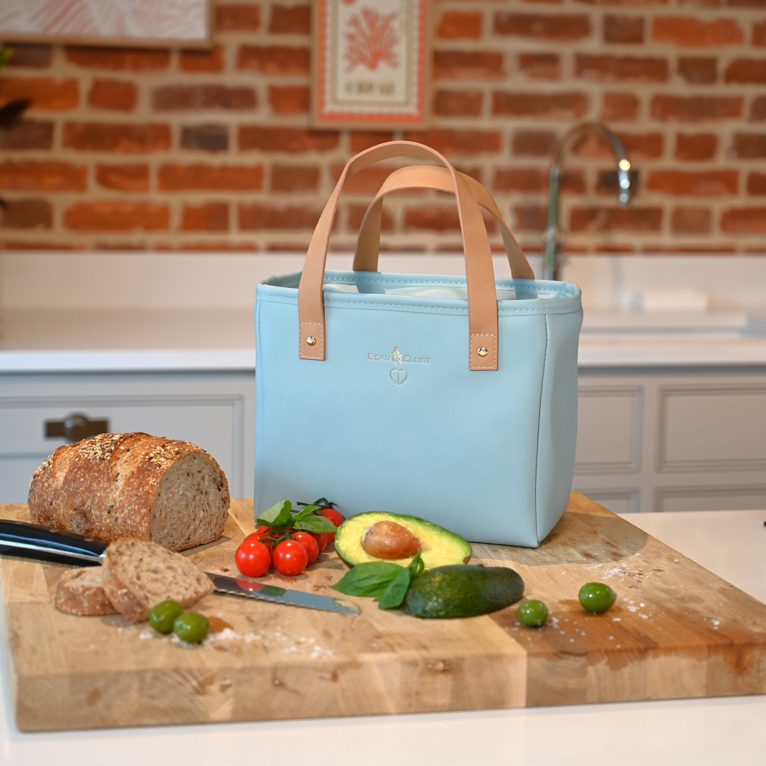 B&E Lexington Eau de Nil| Lunch bag