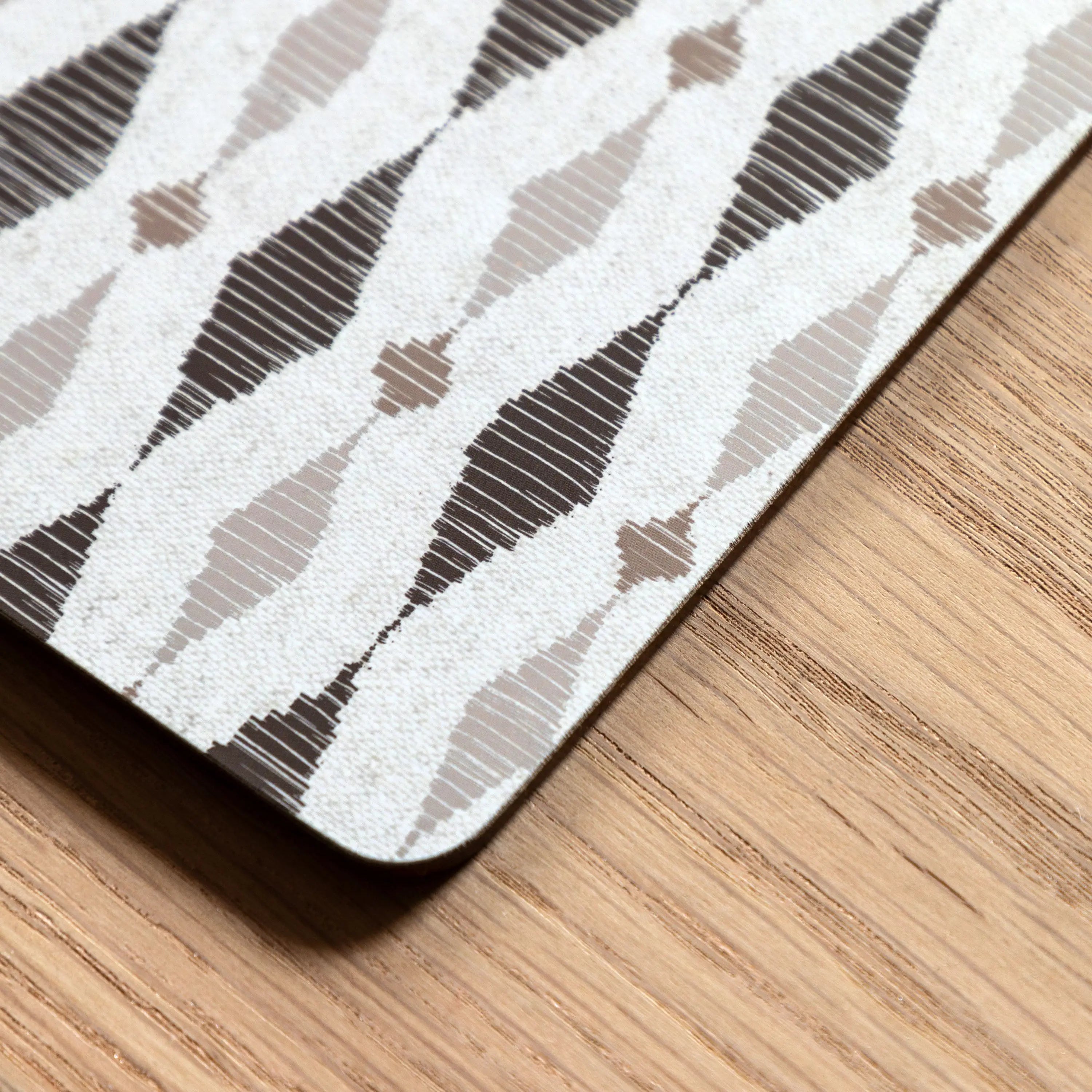 Geo Monochrome | Placemat and Coaster Set