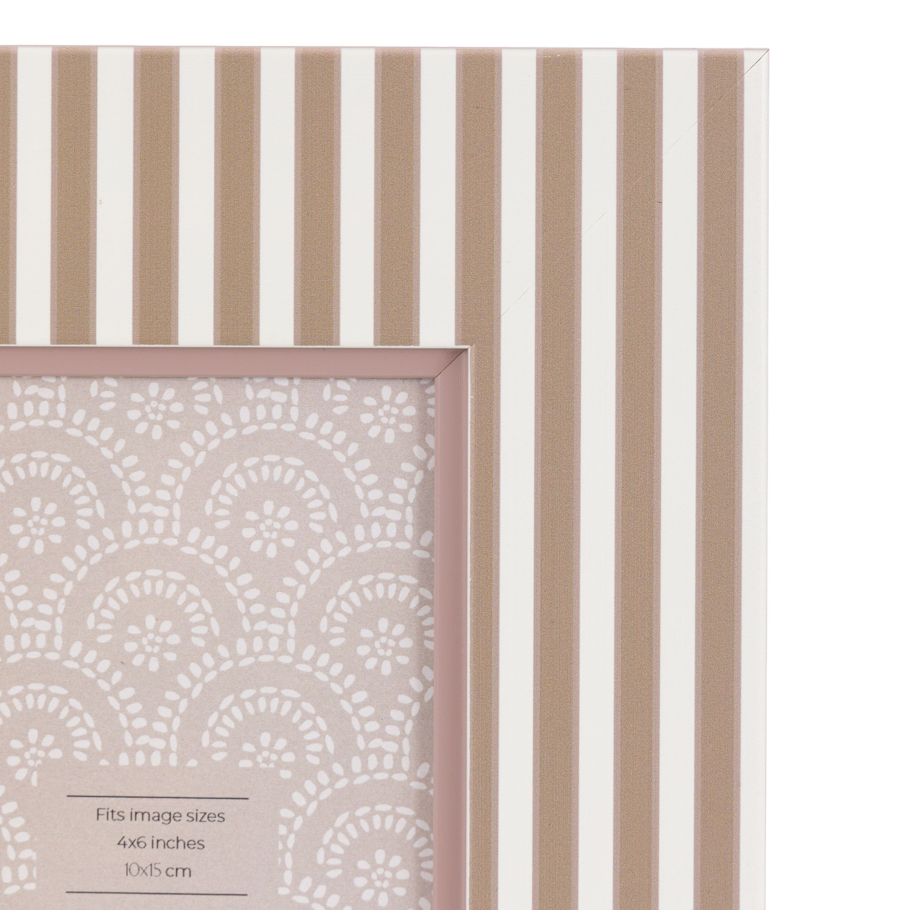 Stripe Photo Frame 2pk