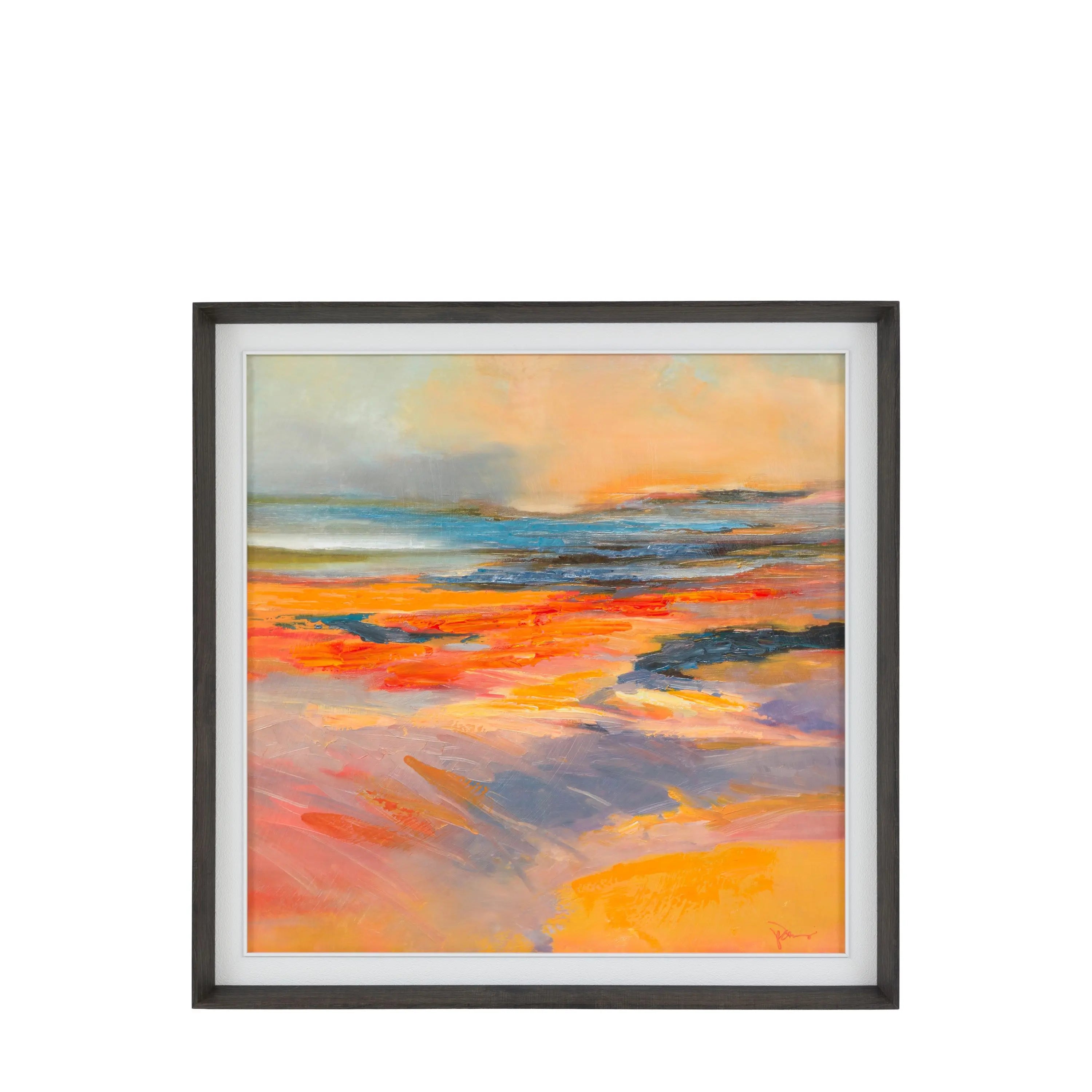 Blazing | Framed Canvas