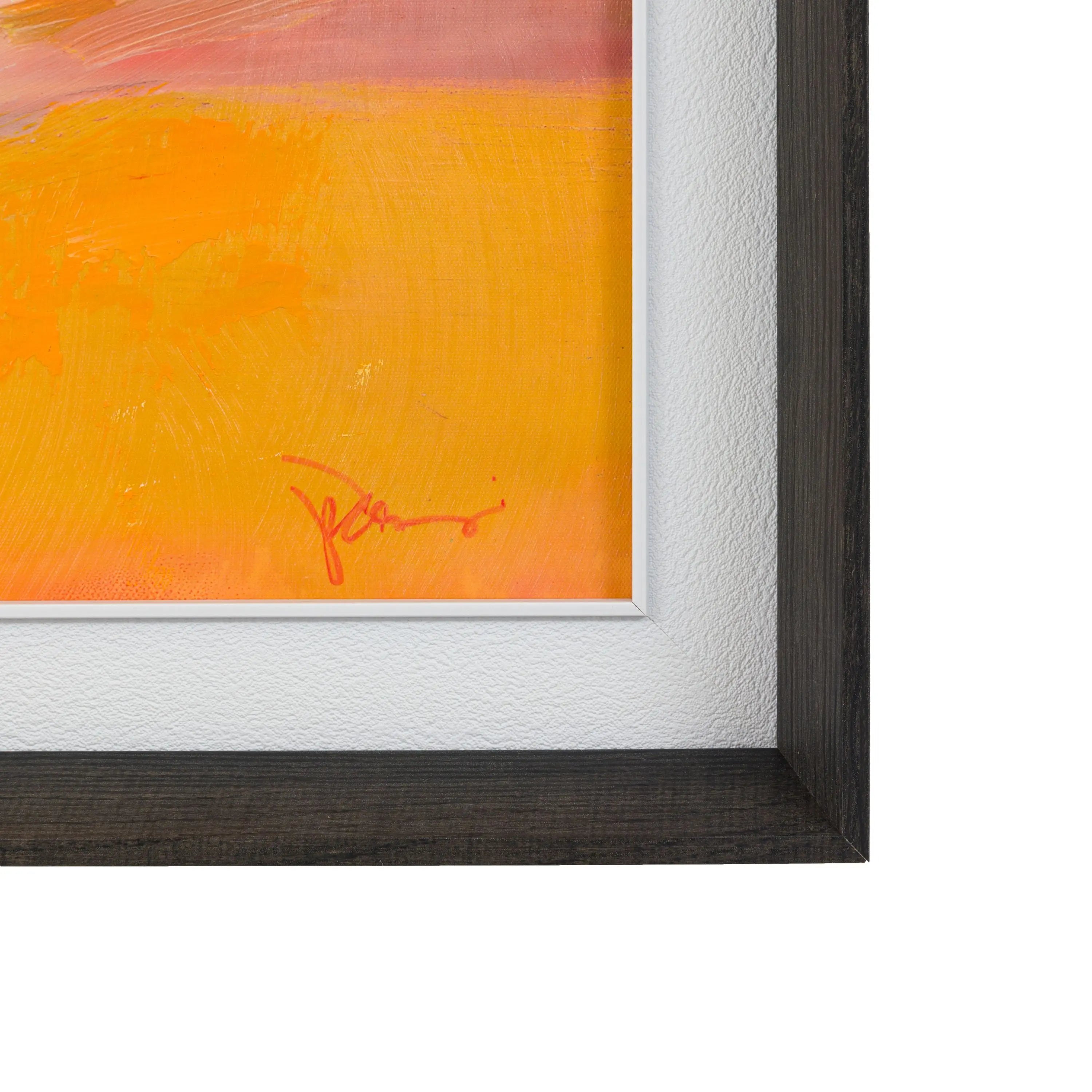 Blazing | Framed Canvas