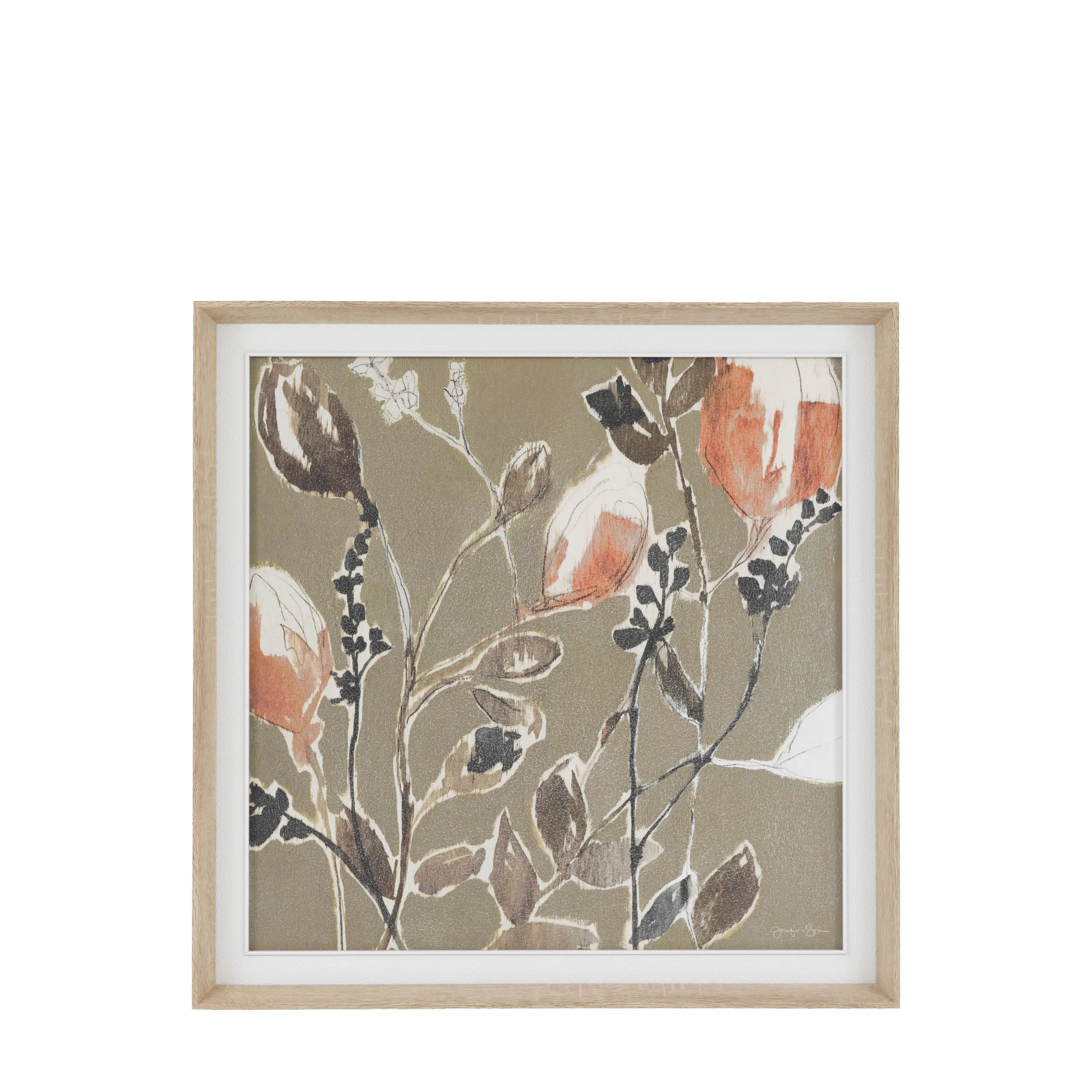 Subtle Touch | Framed Canvas