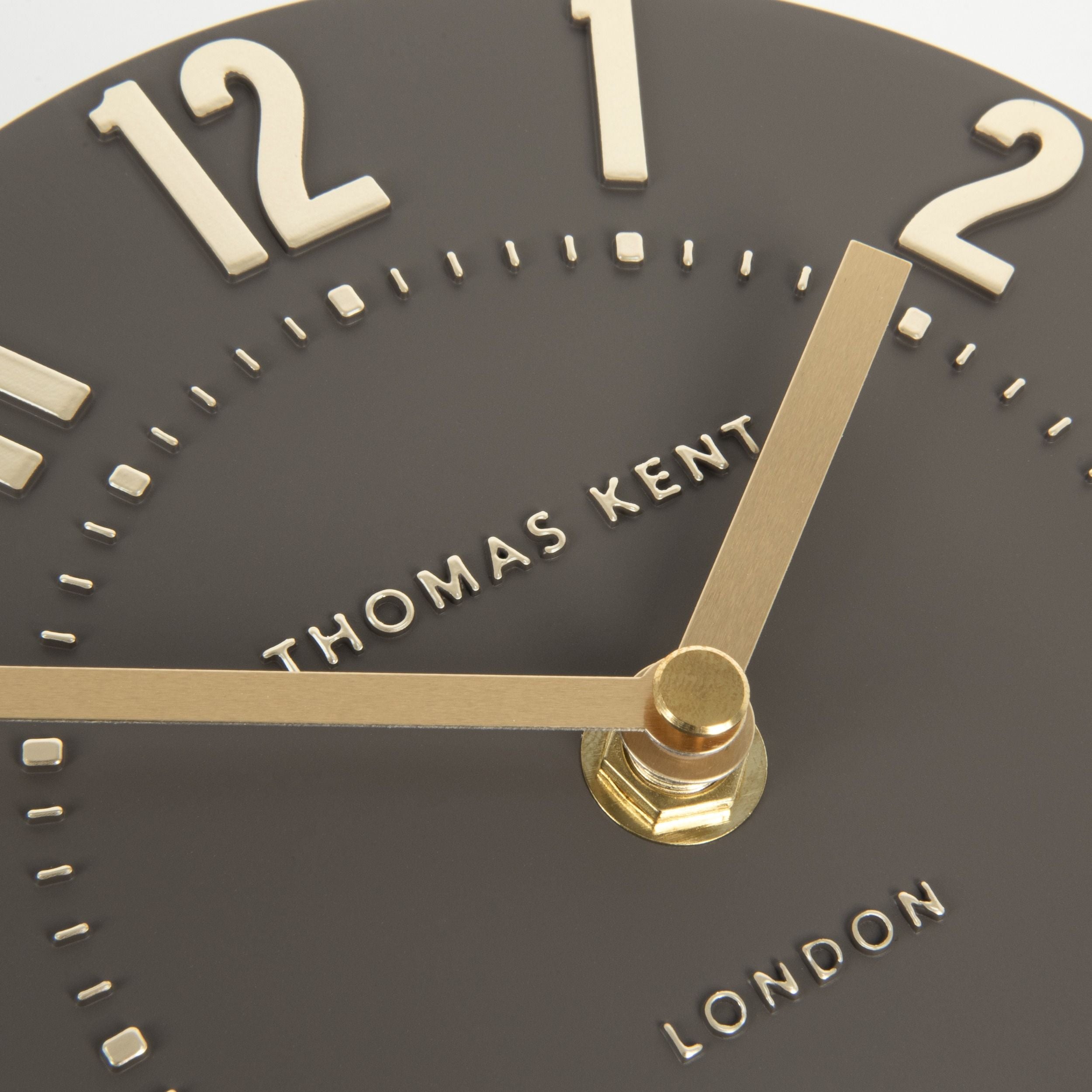 6” Mulberry Mantel Clock | Espresso