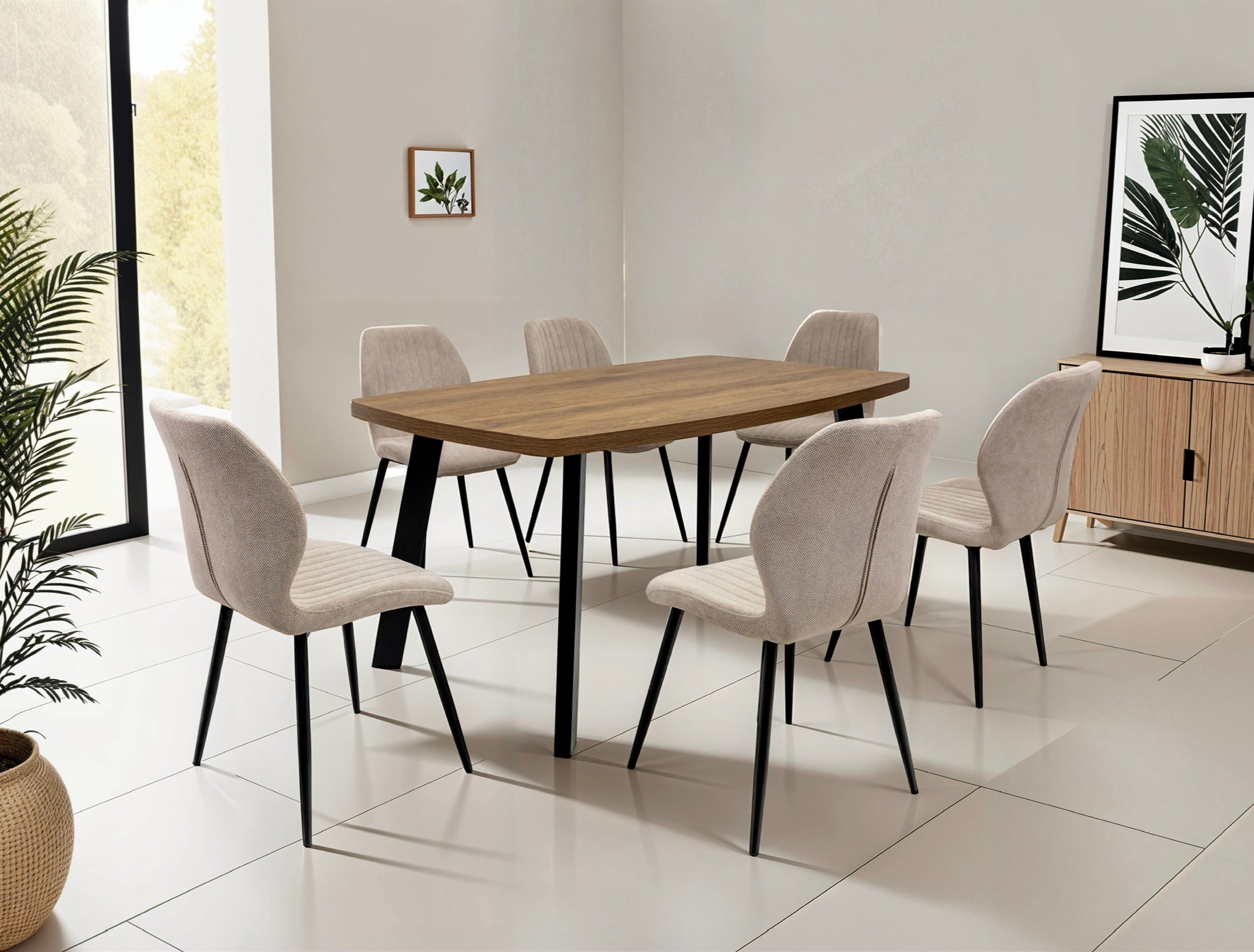 Palmer | Fixed Dining Table