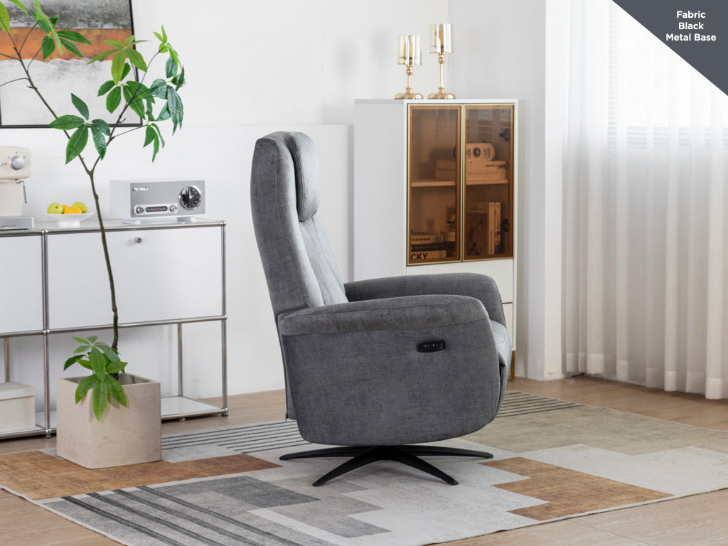 Nero | Swivel Recliner Chair