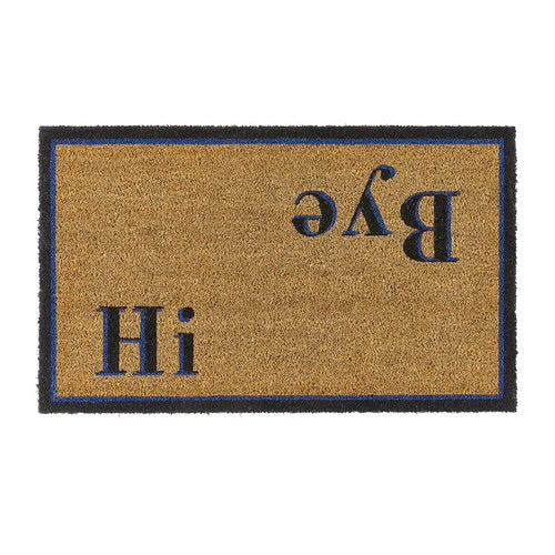 Hi Bye | Coir Door Mat