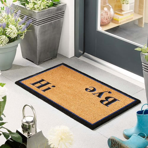 Hi Bye | Coir Door Mat