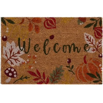 Autumnal Welcome | Coir Door Mat