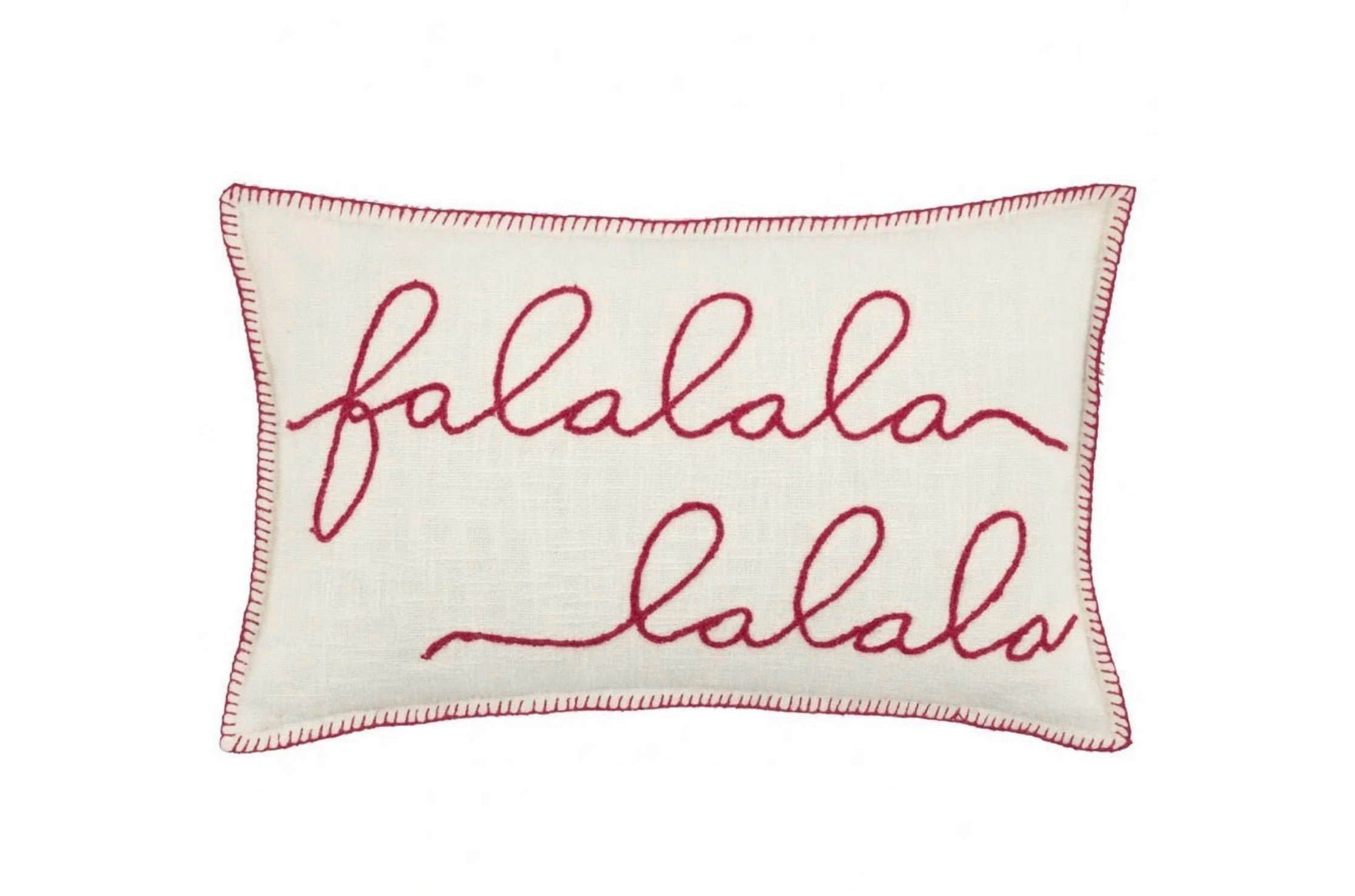 FaLaLa Stitched Cushion