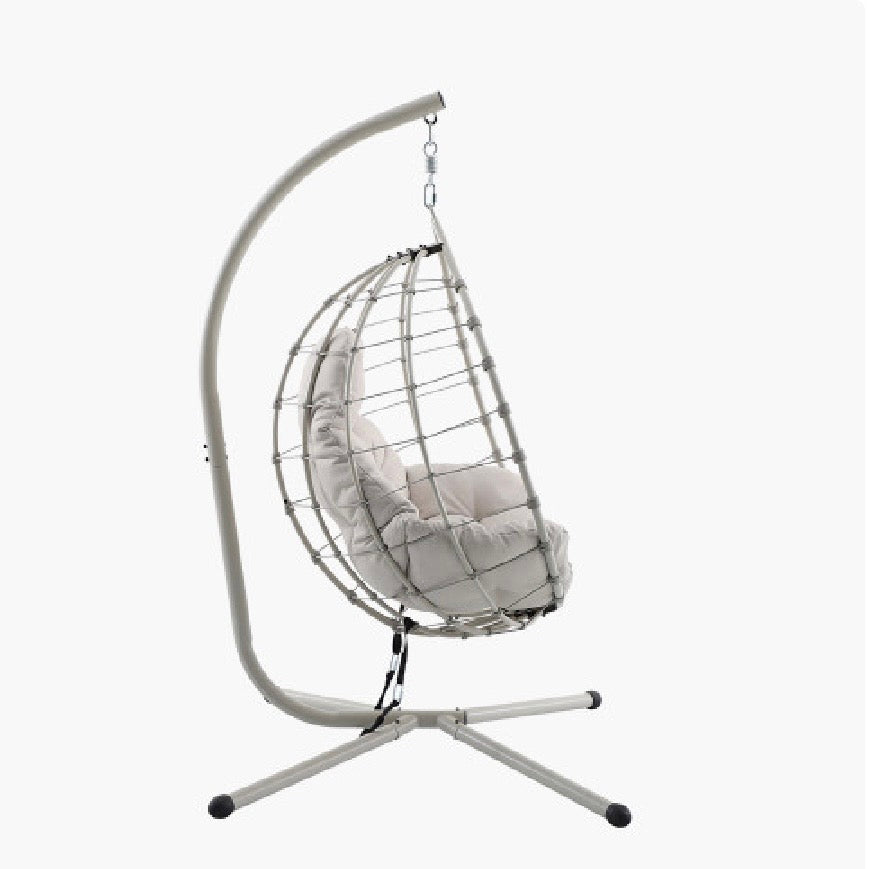 Leo Hanging Chair | Putty