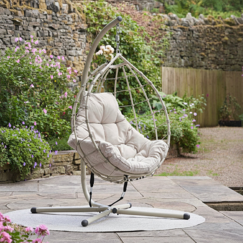 Leo Hanging Chair | Putty