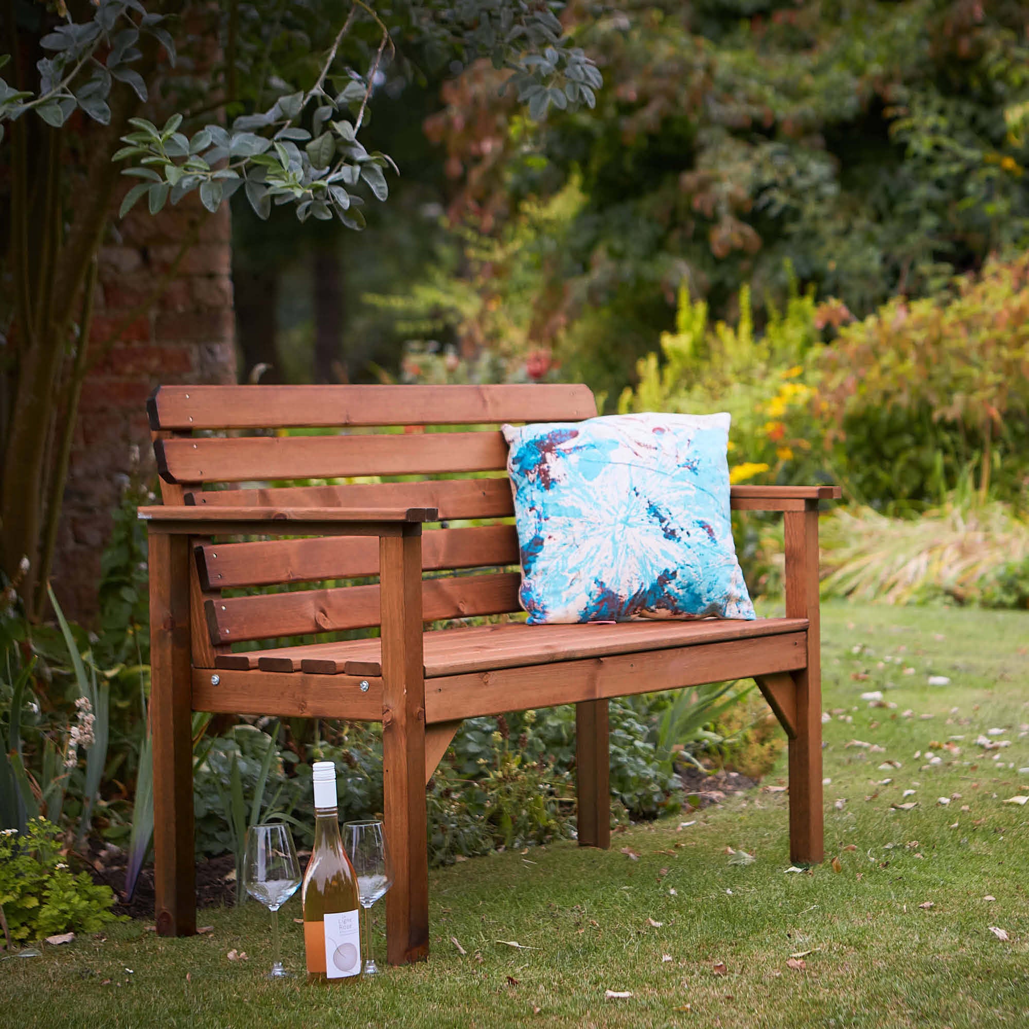 Outdoor Wooden Bench