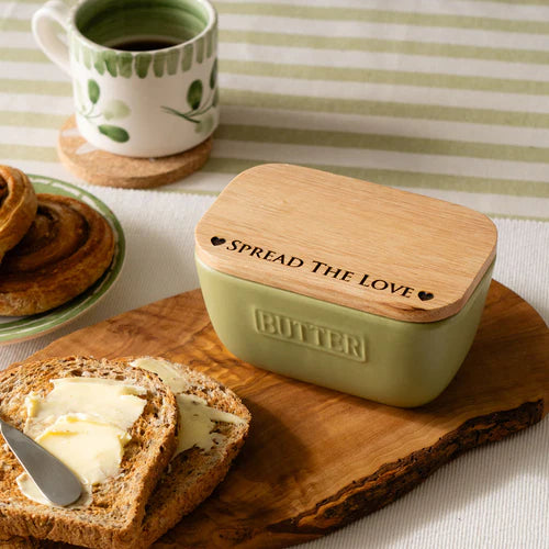 Spread The Love Butter Dish & Knife Set