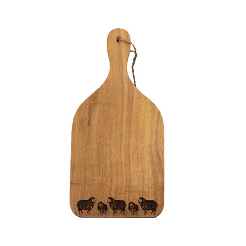 Small Oak Hanging Paddle | Sheep