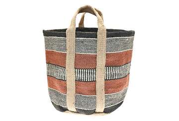 Jute Storage Basket | Terracotta