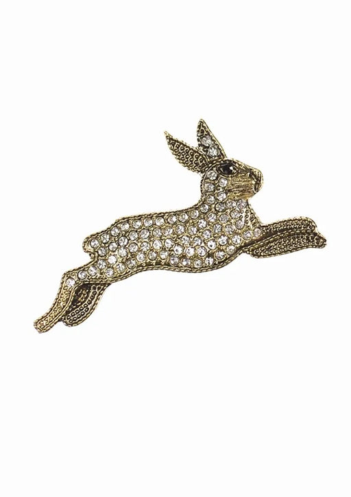 Leaping Hare | Brooch