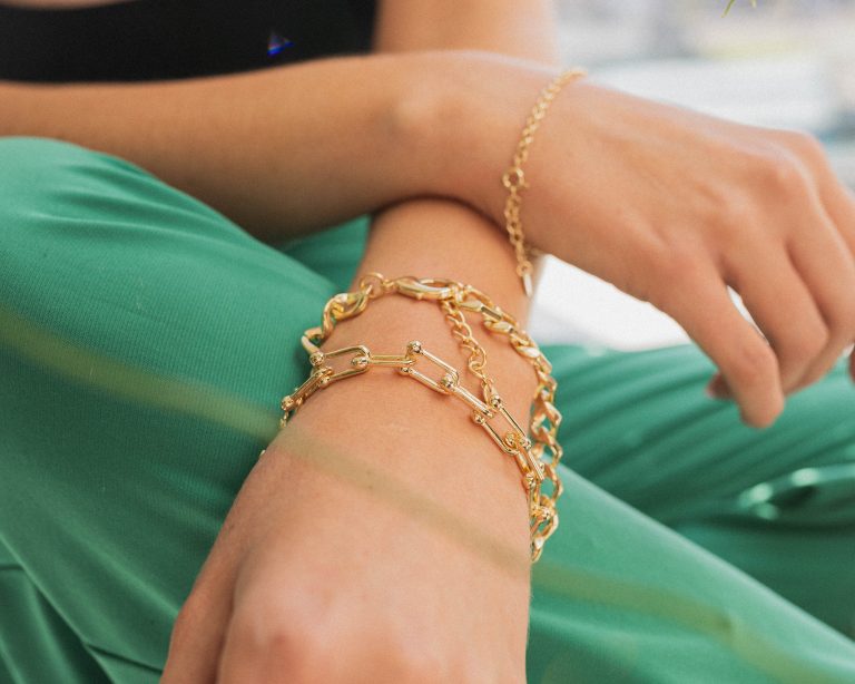 Renata Statement Chunky Chain Bracelet | Gold