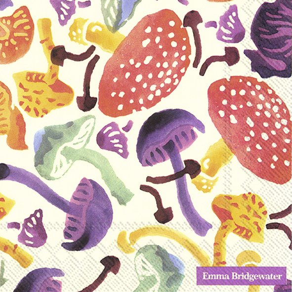 Wild Mushrooms | Lunch Napkins