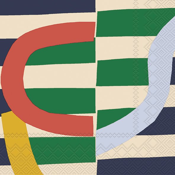 Siirto Green | Lunch Napkins