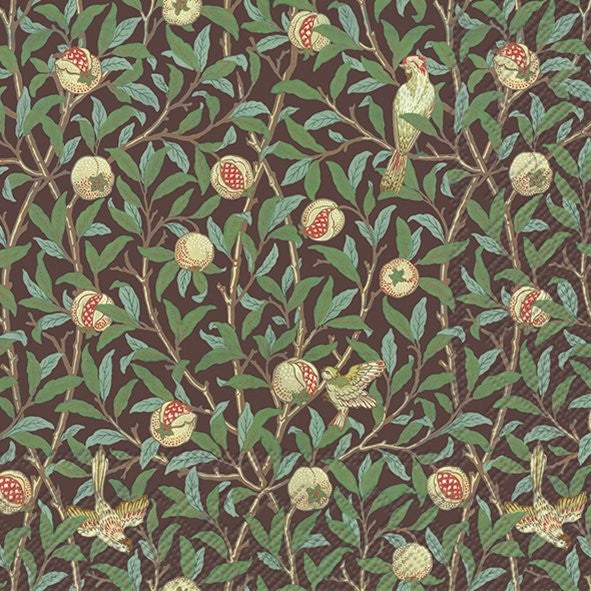 Bird & Pomegranate | Lunch Napkins
