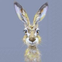 Rabbit Buster Blue| Lunch Napkins