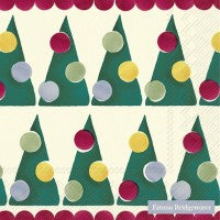 Polka Trees Cream| Lunch Napkins