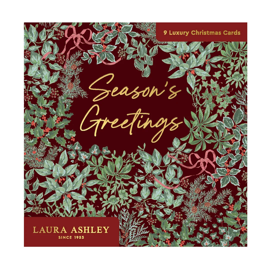 Laura Ashley x 3 Designs Greeting Card Square | Pack of 9