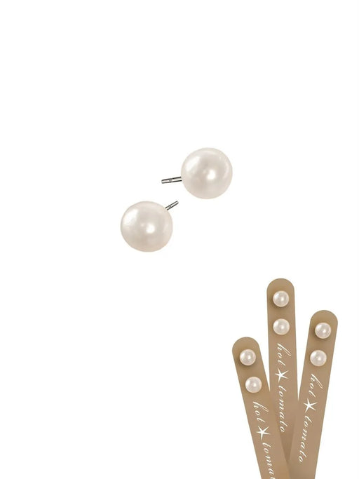 Faux Pearls | Earrings