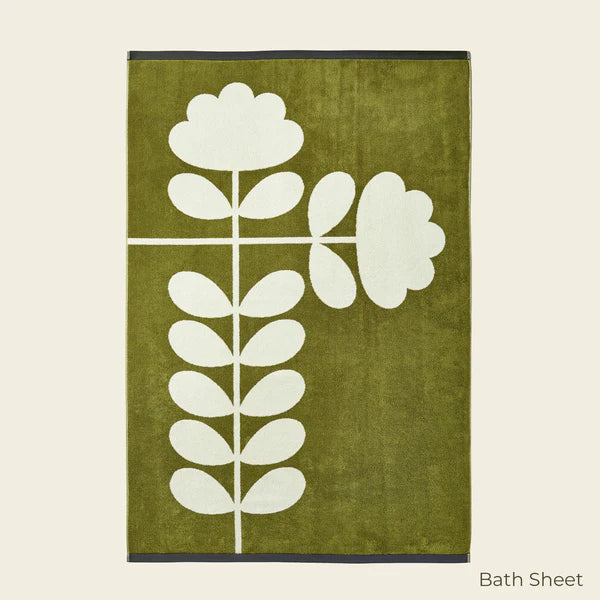 Cut Stem Moss | Bath Sheet