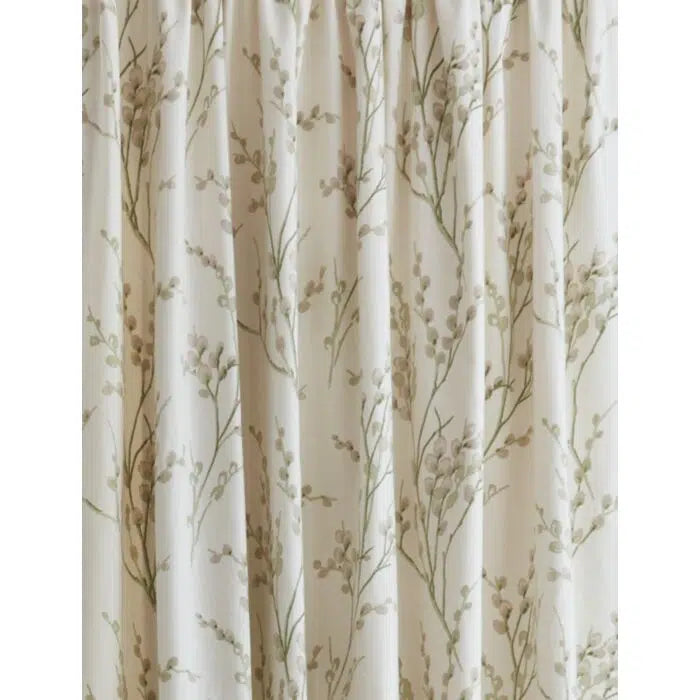 Pussy Willow Curtains | Off White Hedgerow