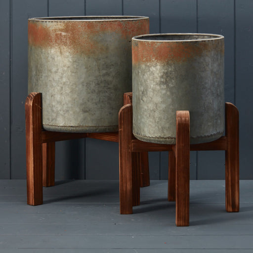 Vintage Pots with Stands